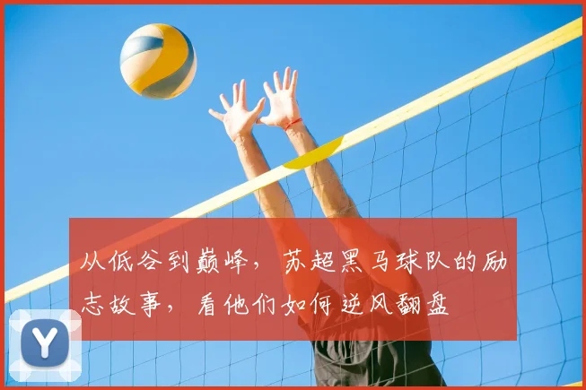 从低谷到巅峰，苏超黑马球队的励志故事，看他们如何逆风翻盘