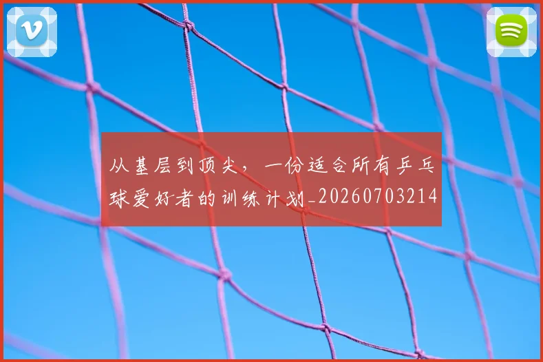 从基层到顶尖，一份适合所有乒乓球爱好者的训练计划_20260703214326