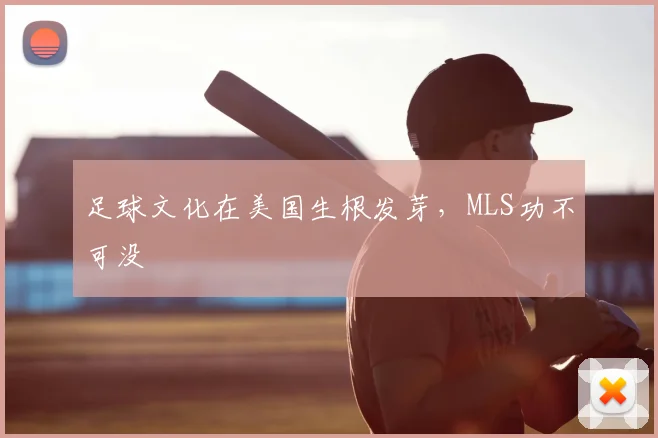足球文化在美国生根发芽,MLS功不可没